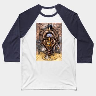 Steampunk mechanical heart Baseball T-Shirt